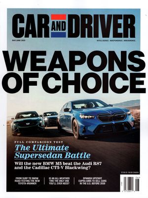 magazines for inmates - Car and Driver Magazine May/June 2025