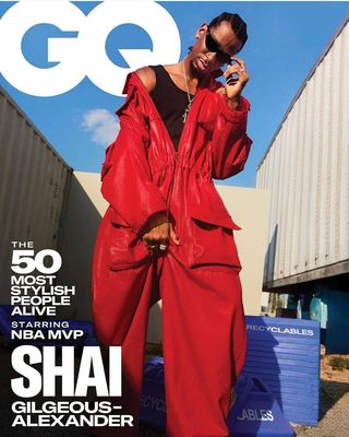 magazines for inmates | GQ Magazine November 2025 Shai Gilgeous Alexander