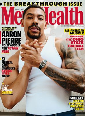Men&#39;s Health Magazine November 2025: Aaron Pierre - Magazines for inmates