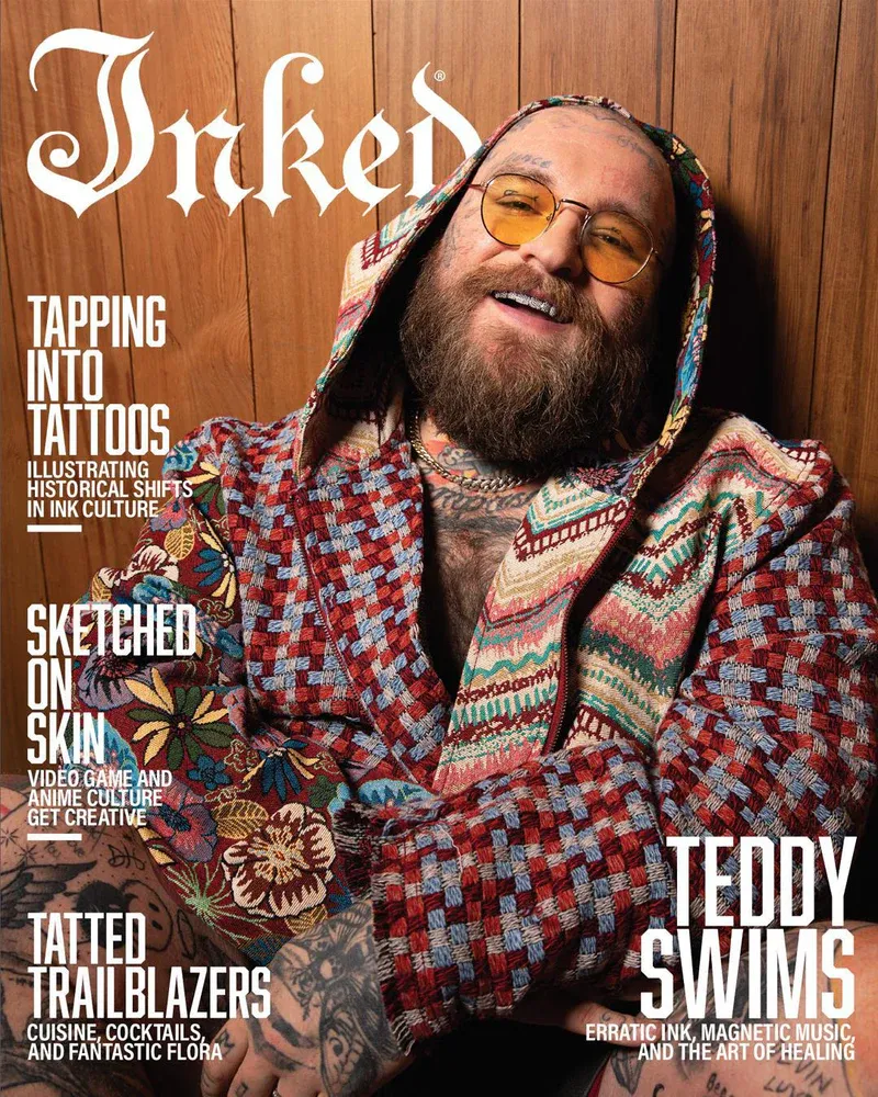 tattoo magazines for inmates | Inked Magazine: Issue 3, 2025: Teddy Swims