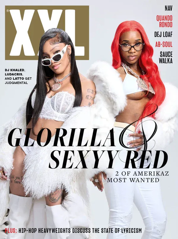 XXL magazine Winter 2024 Glorilla &amp; Sexy Red  - xxl magazine for inmates
