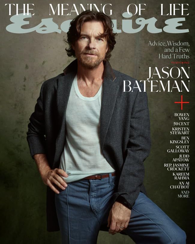 Esquire Magazine Winter Issue 2025 : Jason Bateman magazines for inmates | Esquire Magazine Winter Issue 2025 : Jason Bateman