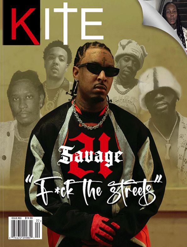 KITE MAGAZINE ISSUE 22: 21 Savage &amp; Pooh Shiesty Double Covers