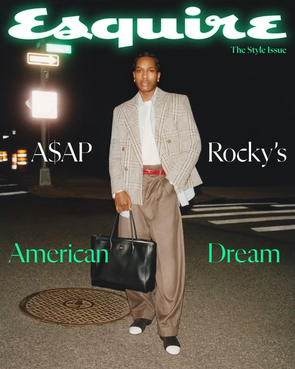 Esquire Magazine March 2026 The Syle Issue : A$AP Rocky's American Dream