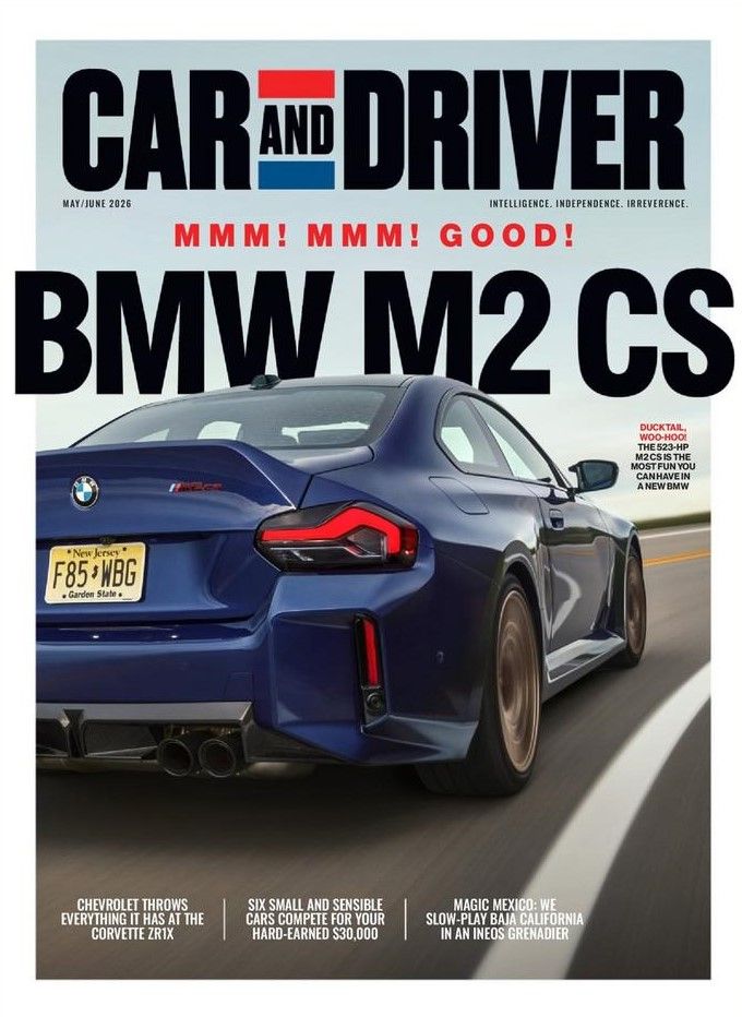 Car and Driver Magazine May / June 2026
