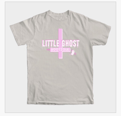 Little Ghost Logo W/Upside Down Cross