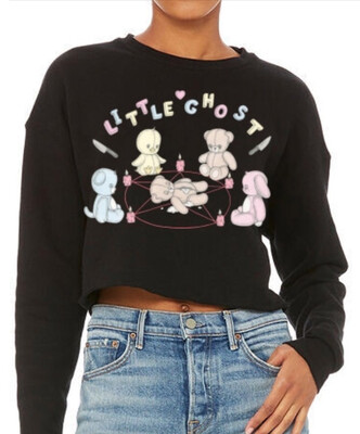 Little Ghost Cult Crop Sweater