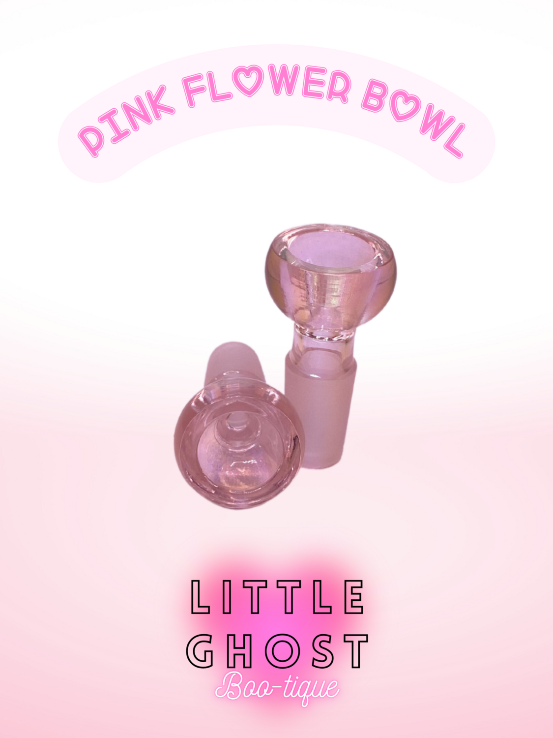 Pink Flower Bowl