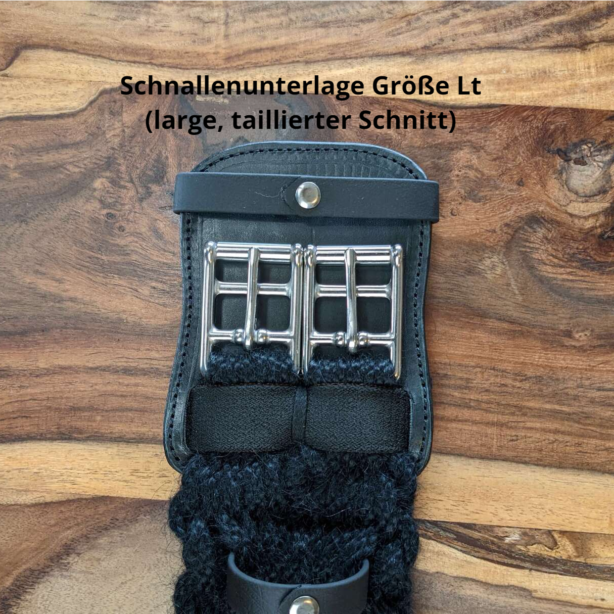 1 Paar Schnallenunterlagen Lt (large / taillierter Schnitt) passend für unsere 14 cm und 17 cm breiten Kurzgurte