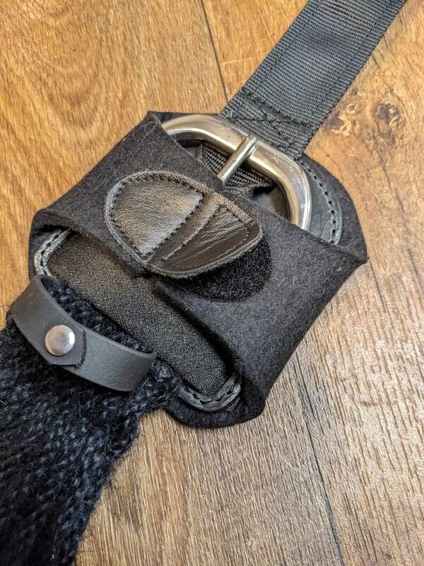 1 Paar Schnallenunterlagen , Modell ROCtk (ROC, tailliert zum kletten) passend für alle drei Breiten unserer ROC Gurte