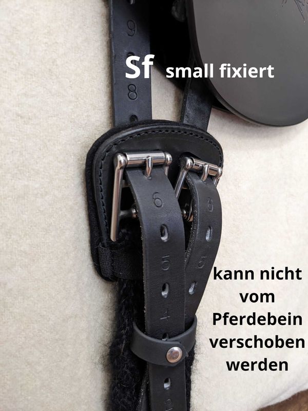 1 Paar Schnallenunterlagen Modell Sf, für unsere 9 cm  und 11 cm Kurzgurte
