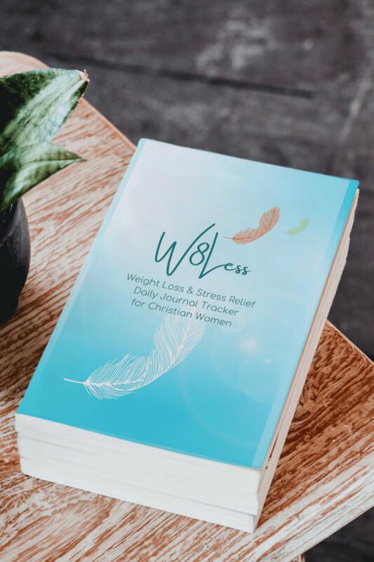 Use the W8Less: Weight Loss & Stress Relief Journal Tracker to help you stay focused and consistent on your weight loss and self-care journey.