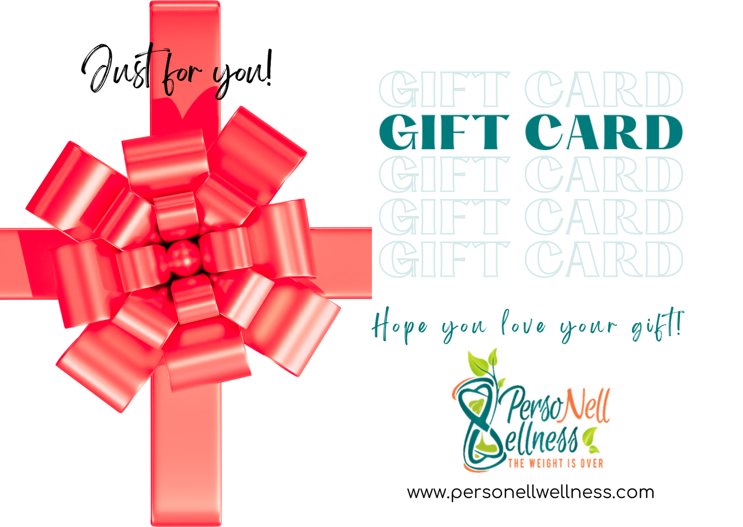 PersoNell Wellness Gift card