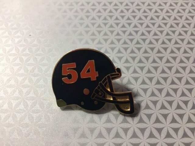 Chicago Bears #54 Brian Urlacher Helmet Lapel Pin