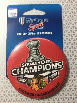 Chicago Blackhawks 09-10 Stanley Cup Nameplate For A Hockey Stick