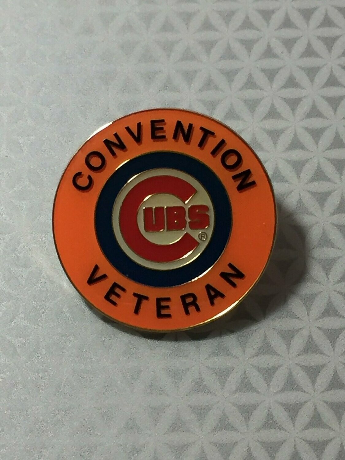 Chicago Cubs Convention Veteran Lapel Pin