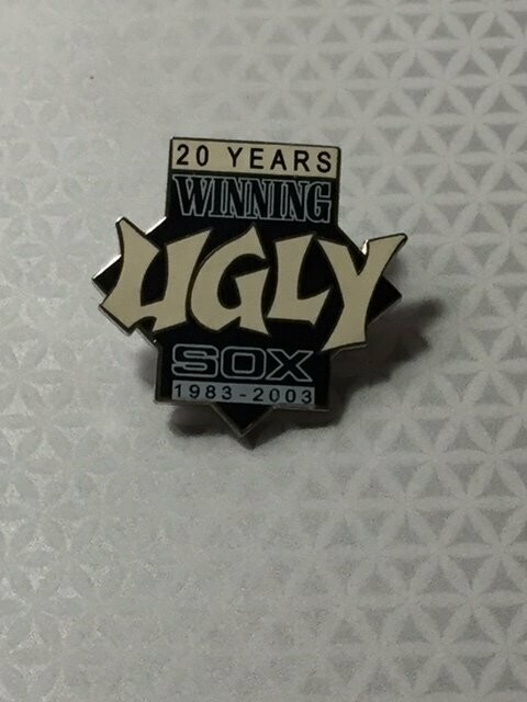 Chicago White Sox Winning Ugly 20 Years 1983 - 2003 Lapel Pin