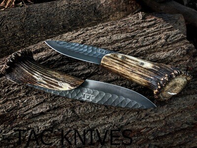 1095 Steel Handmade Hunting Knife With Leather Sheath