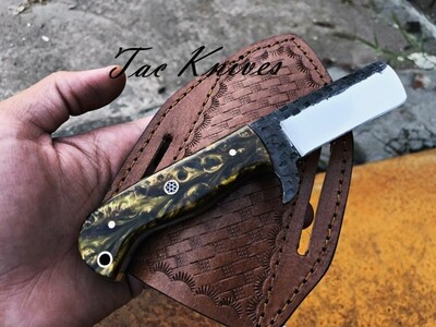 Handmade Tear Drop Bull Cutter Knife - BC 891