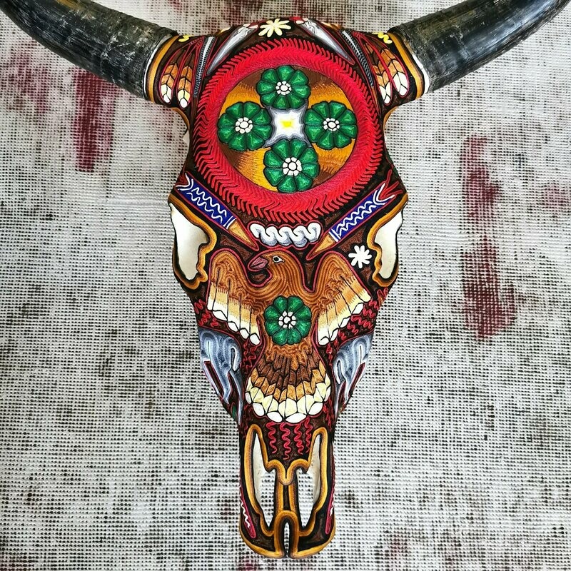 Cráneo de vaca