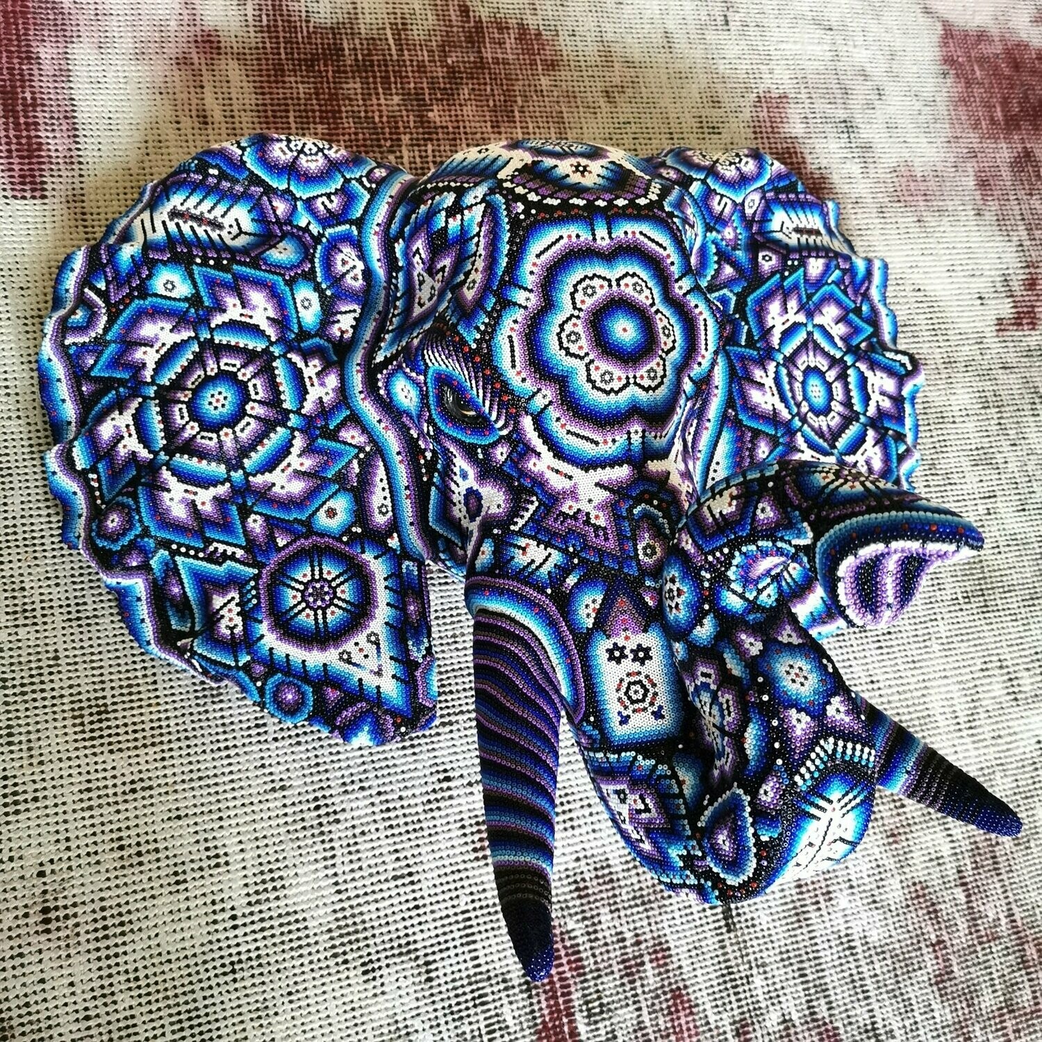 "Purple Blue Elephant"