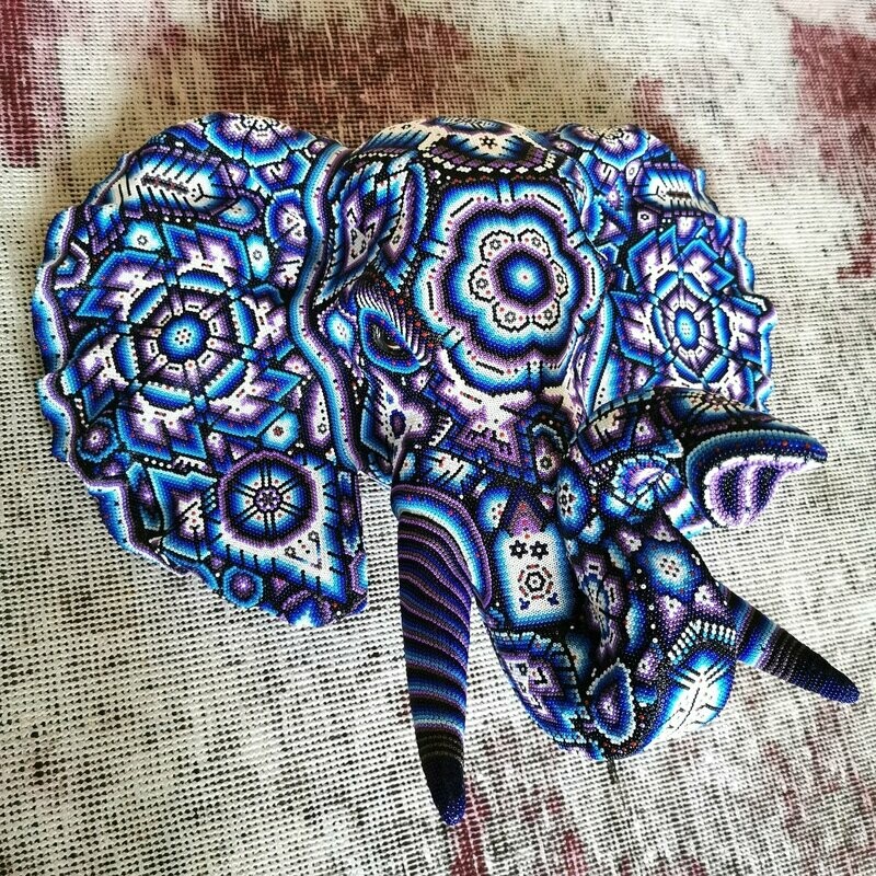 "Purple Blue Elephant"