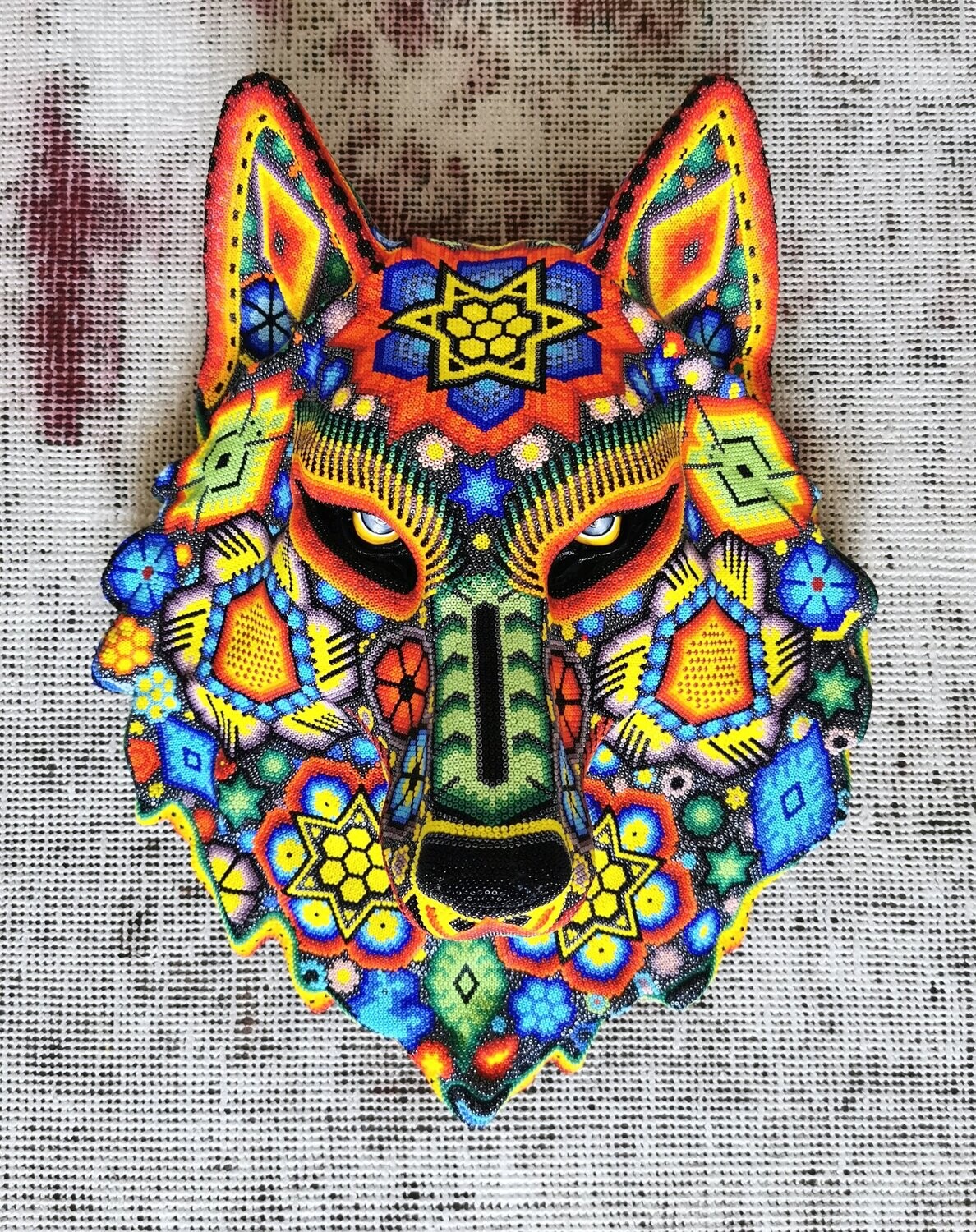 "Wixárika Wolf III"