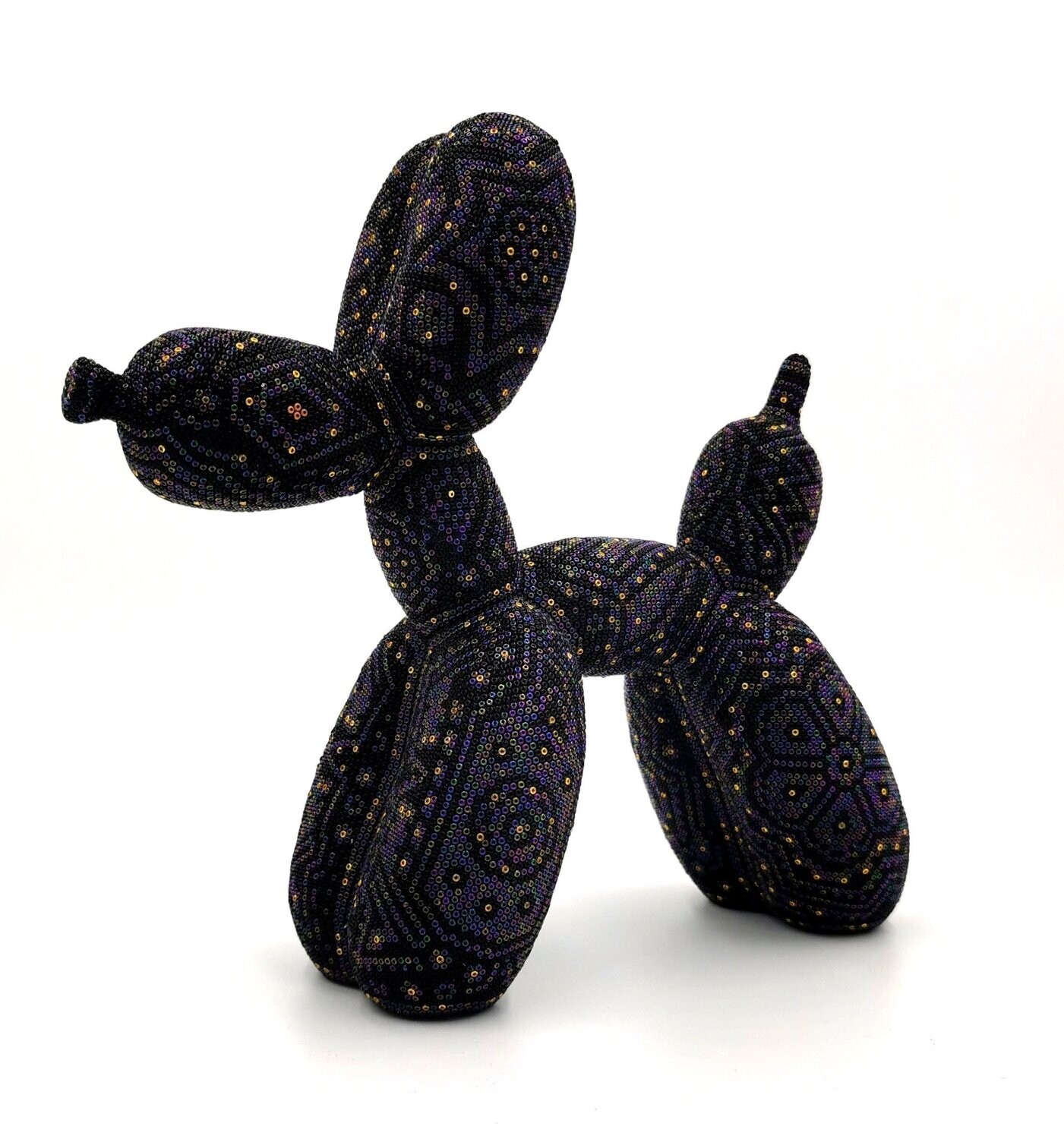 "Black Balloon Dog". Obra expuesta en Casa Decor 2023