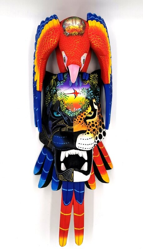 "Devil Jaguar Macaw"