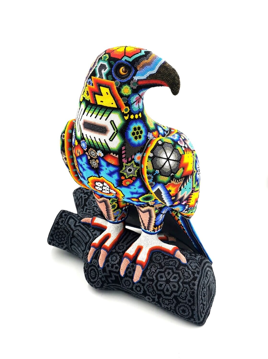 "Wixárika Eagle figure"