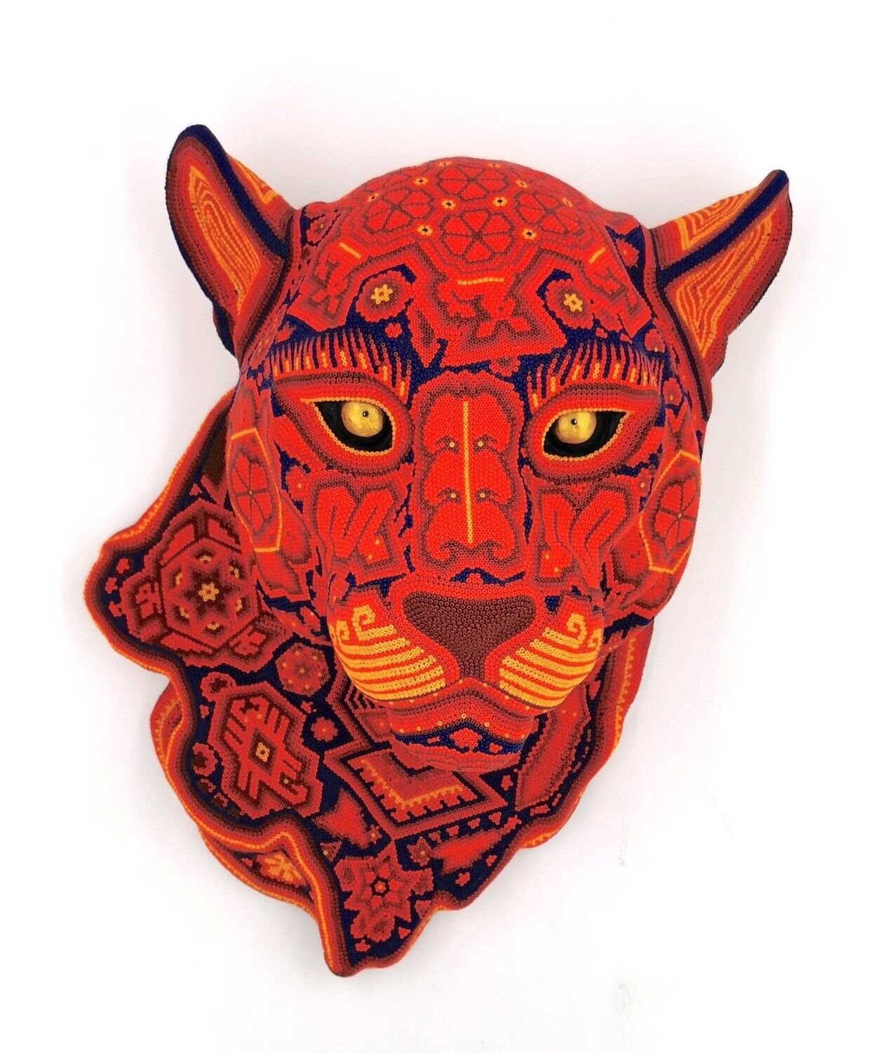 "Red Blue Leopard"