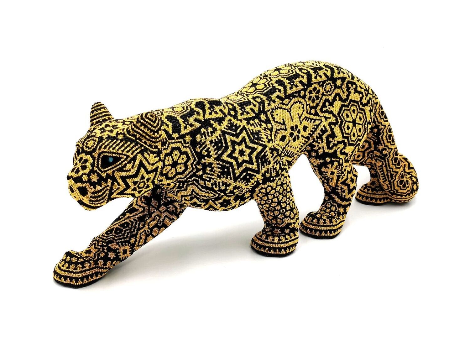 "Golden Black Jaguar figure" MASTER COLLECTION