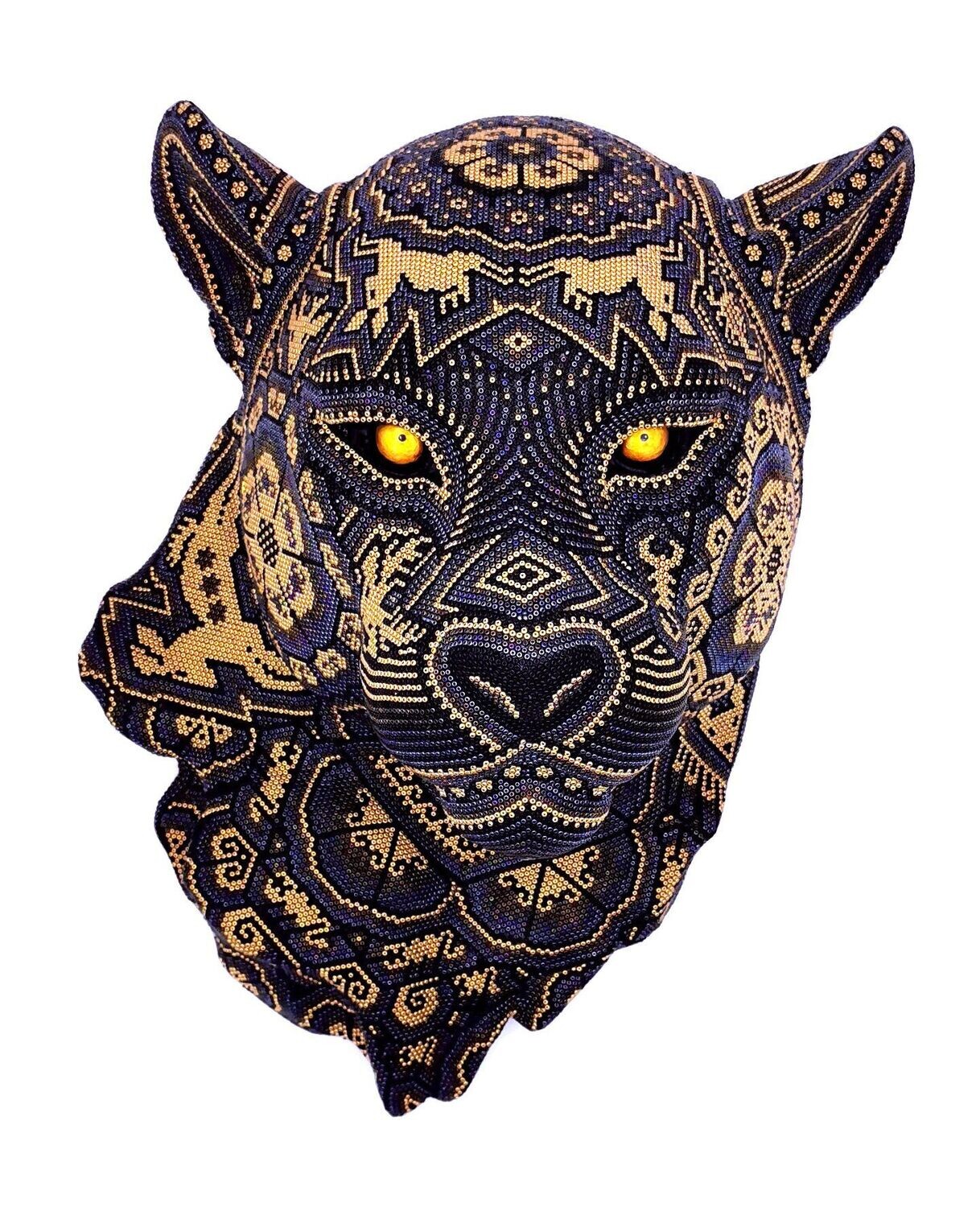 "Golden Blue Jaguar III"