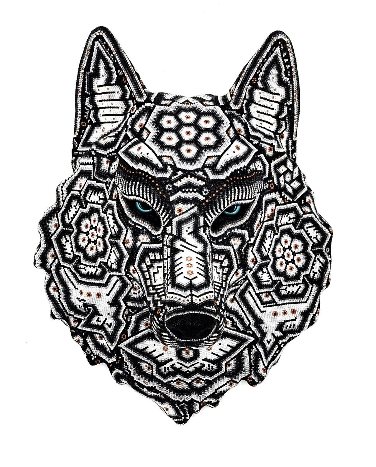 "Arctic Wolf IV" Obra única expuesta en Casa Decor 2023