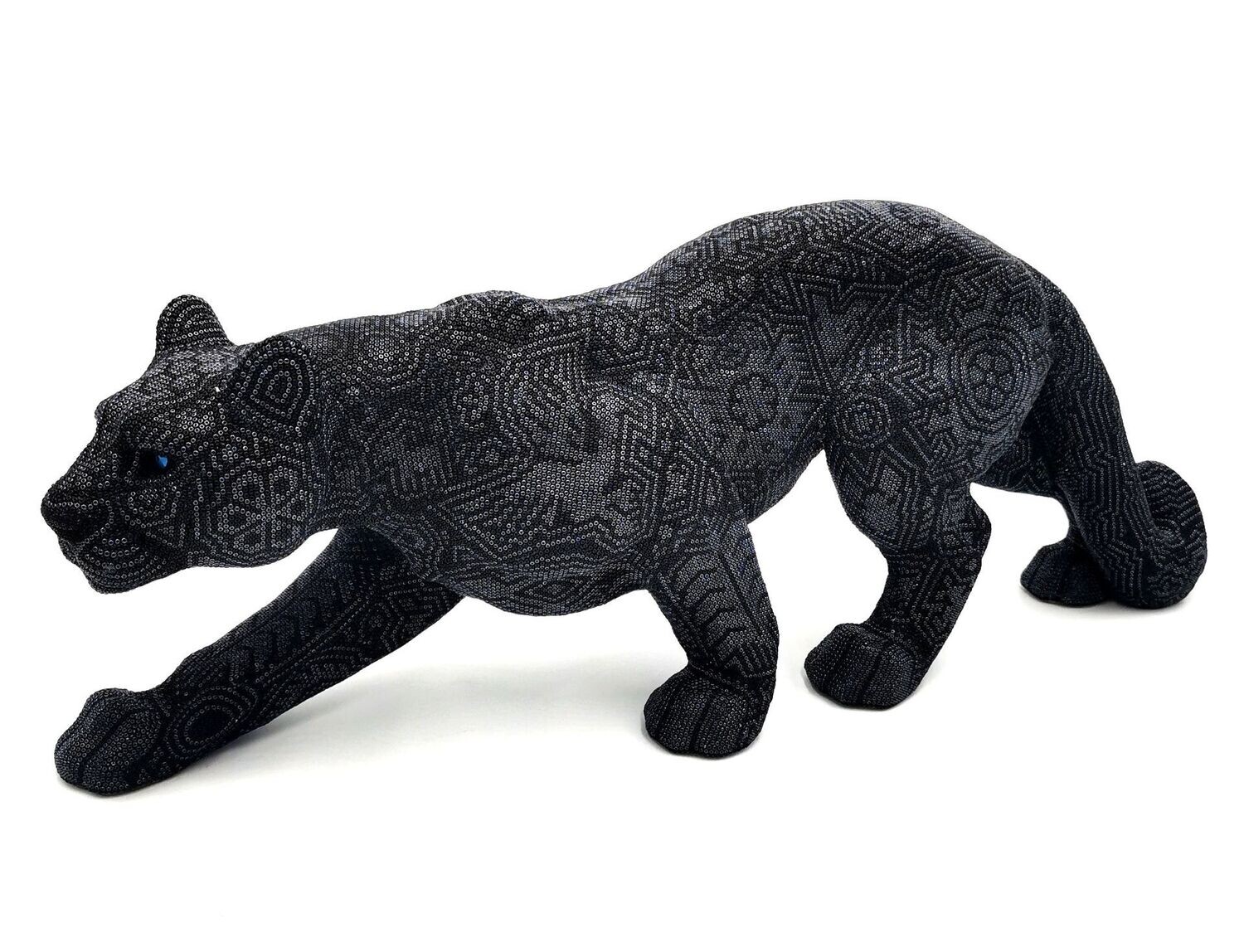 "Black Steel Jaguar figure" MASTER COLLECTION