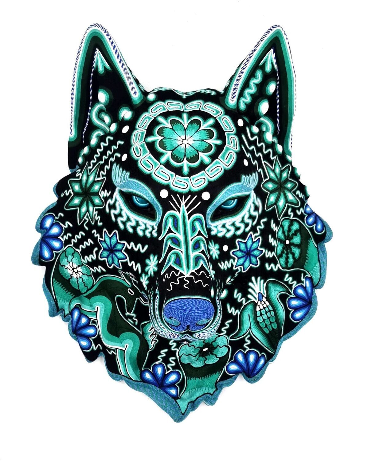 "Forest Wolf  IV" Obra única encargada y seleccionada para exponer en Casa Decor 2023