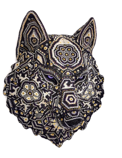 "Purple Gray Wolf"