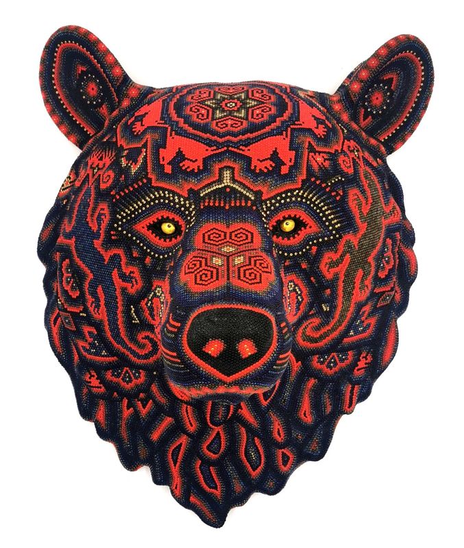"Red Blue Bear"