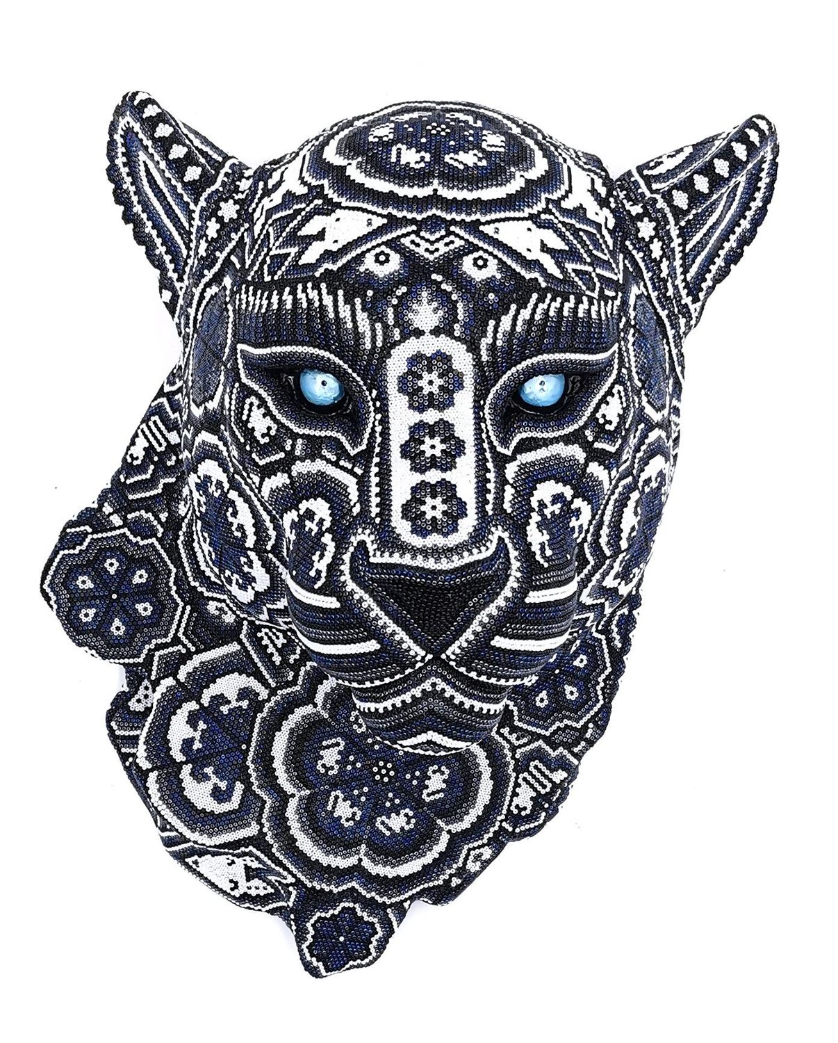 "Blue White Jaguar"