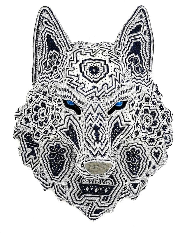 "Arctic Blue Wolf"