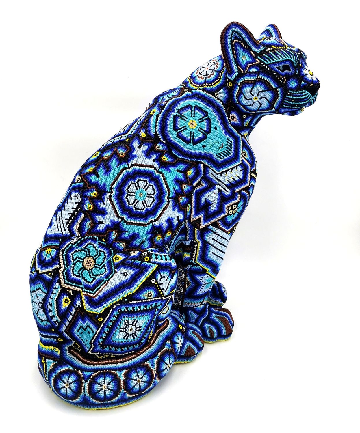 "Blue Jaguar figure"