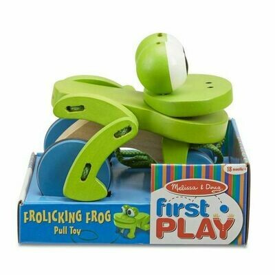 Melissa & Doug - Frolicking Frog Pull Toy