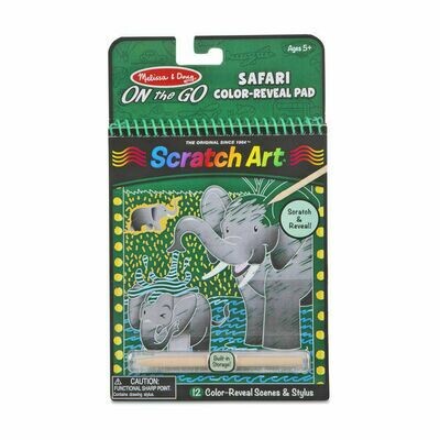 Melissa & Doug - Safari Scratch Art Pad