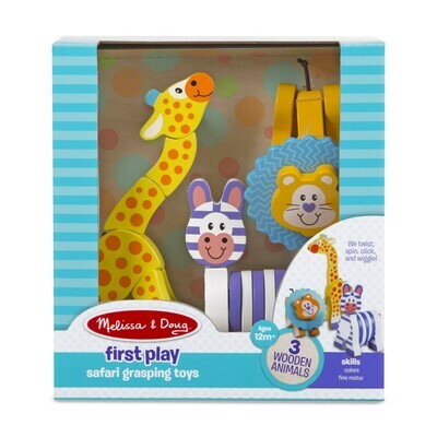 Melissa & Doug - Safari Grasping Toys