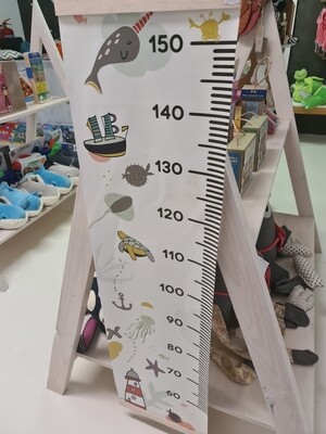 Under the Sea Height Chart
