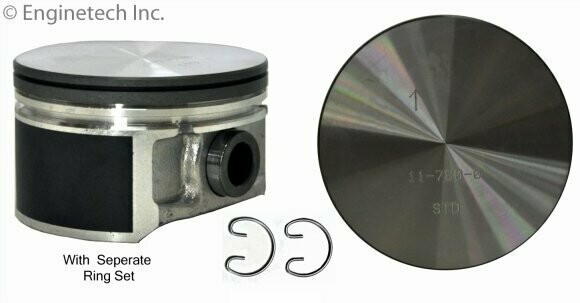 ENGINETECH PISTON SET 