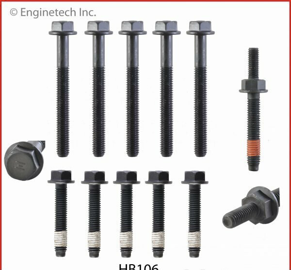 Engine Tech Head Bolt Set 92-01