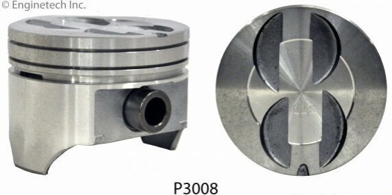 Engine Tech Piston Set (8)  87-95