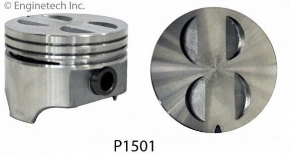 Engine Tech Piston Set (8)  77-86