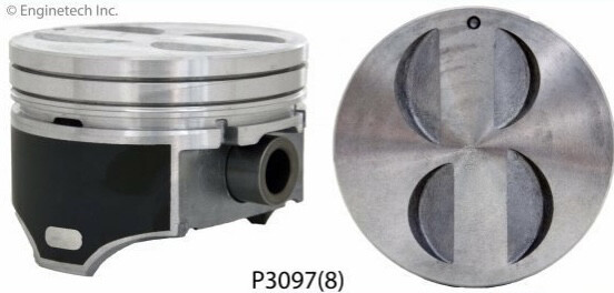 Engine Tech Piston Set (8)  96-00